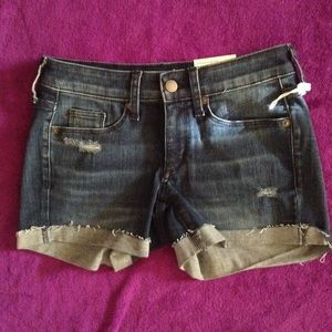 Universal Thread Midi Rise Denim Shorts